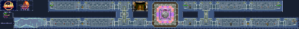 Thumbnail for a map of Underground Cemetery for the GBA game Castlevania: Aria Of Sorrow.