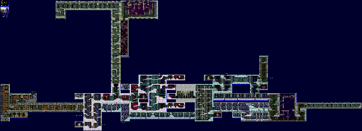 Thumbnail for a map of Audience Room for the GBA game Castlevania: Circle Of The Moon.