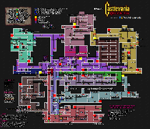 Thumbnail for a map of Camilla's Castle (Guide) for the GBA game Castlevania: Circle Of The Moon.
