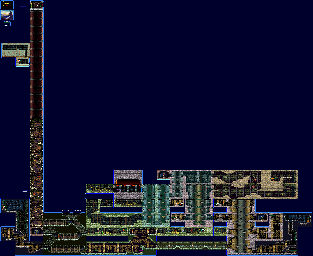 Thumbnail for a map of Catacomb for the GBA game Castlevania: Circle Of The Moon.