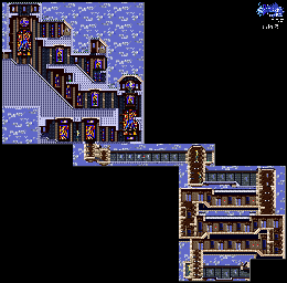 Thumbnail for a map of Castle A Chapel Of A Heretic for the GBA game Castlevania: Harmony Of Dissonance.