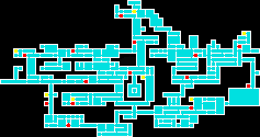 Thumbnail for a map of Castles A & B (In-Game Map) for the GBA game Castlevania: Harmony Of Dissonance.