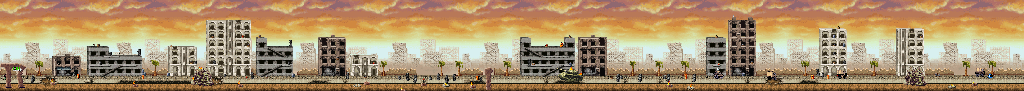 Thumbnail for a map of Mission 1: The Capital Is Under Attack Level 2 for the GBA game CT Special Forces 2: Back In The Trenches.
