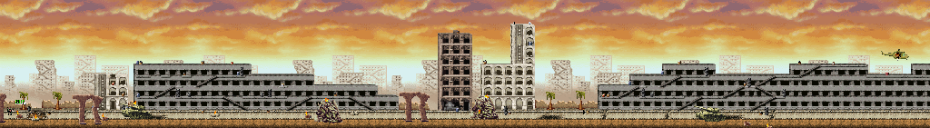 Thumbnail for a map of Mission 1: The Capital Is Under Attack Level 4 for the GBA game CT Special Forces 2: Back In The Trenches.