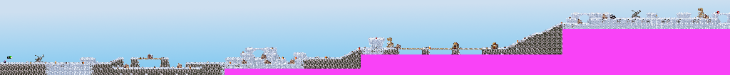 Thumbnail for a map of Mission 2: Nuclear Warming At -30 C Level 2 for the GBA game CT Special Forces 2: Back In The Trenches.