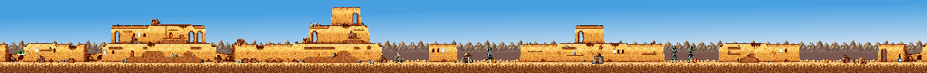 Thumbnail for a map of Mission 3: Operation Sandstorm Level 2 for the GBA game CT Special Forces 2: Back In The Trenches.
