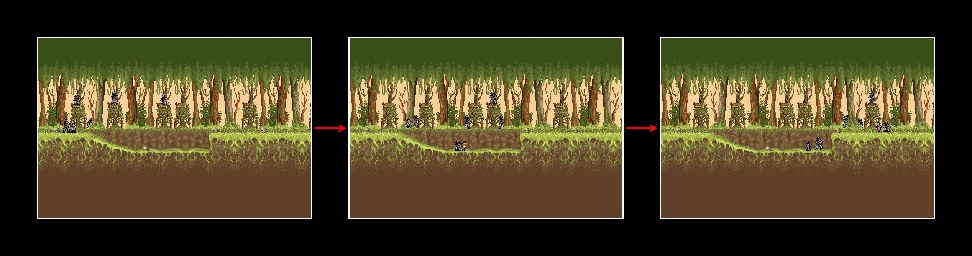 Thumbnail for a map of Mission 3: The Hostile Jungle Level 2 - Sniper for the GBA game CT Special Forces.