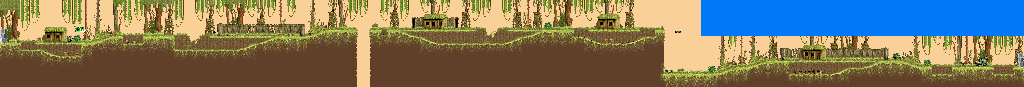 Thumbnail for a map of Mission 3: The Hostile Jungle Level 3 for the GBA game CT Special Forces.