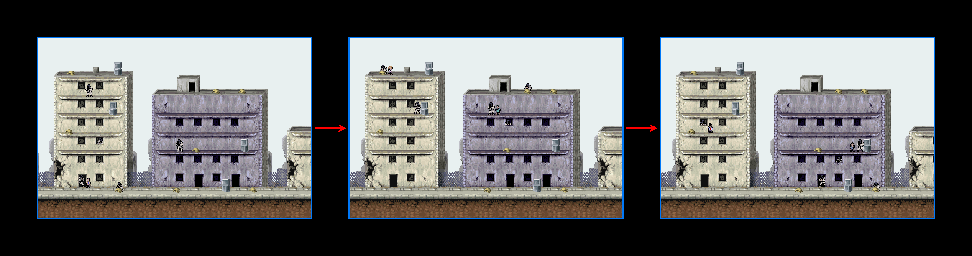 Thumbnail for a map of Mission 4: The Forbidden City Level 2 - Sniper for the GBA game CT Special Forces.