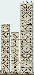 Thumbnail for a map of Mission 4: The Forbidden City Level 3 for the GBA game CT Special Forces.