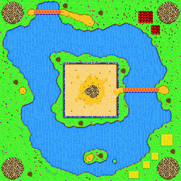 Thumbnail for a map of Farm 01 for the GBA game Diddy Kong Pilot.