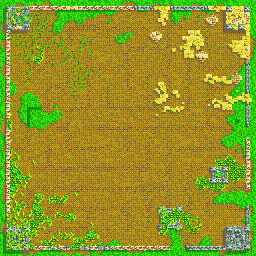 Thumbnail for a map of Jungle 01 for the GBA game Diddy Kong Pilot.