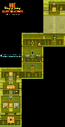 Thumbnail for a map of Jungle World Puzzling Pyramid for the GBA game DK: King Of Swing.