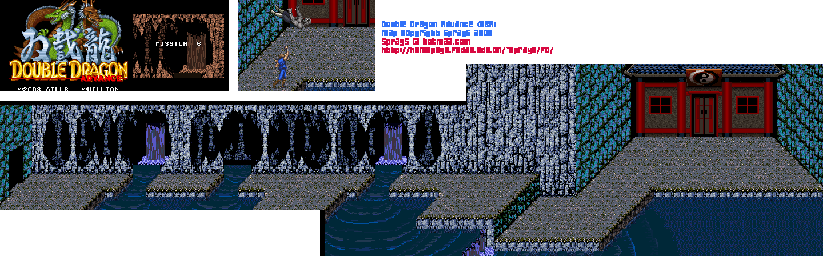 Thumbnail for a map of Mission 6: The Vast Cave for the GBA game Double Dragon Advance.