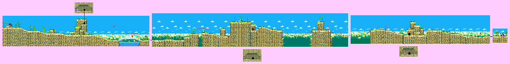 Thumbnail for a map of Goku's House for the GBA game Dragon Ball: Advanced Adventure.