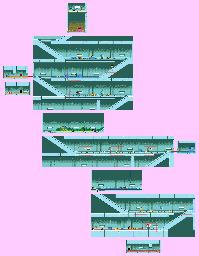 Thumbnail for a map of Muscle Tower for the GBA game Dragon Ball: Advanced Adventure.