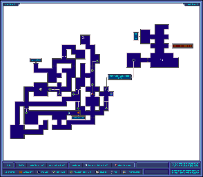 Thumbnail for a map of Level 01 for the GBA game Dungeons & Dragons: Eye Of The Beholder.