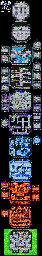 Thumbnail for a map of Final Fantasy II Mysidian Tower for the GBA game Final Fantasy I & II: Dawn Of Souls.