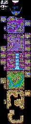 Thumbnail for a map of Final Fantasy II Unknown Cave for the GBA game Final Fantasy I & II: Dawn Of Souls.