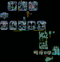 Thumbnail for a map of Eblan Cave & Babel Tower for the GBA game Final Fantasy IV Advance.