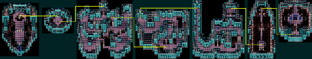 Thumbnail for a map of Giant Of Babel for the GBA game Final Fantasy IV Advance.