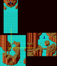 Thumbnail for a map of Waterfall for the GBA game Final Fantasy IV Advance.