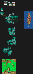 Thumbnail for a map of Cave for the GBA game Final Fantasy V Advance.