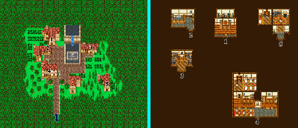 Thumbnail for a map of Crescent for the GBA game Final Fantasy V Advance.