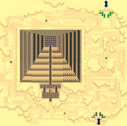 Thumbnail for a map of Desert Of Shifting Sands for the GBA game Final Fantasy V Advance.