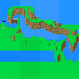 Thumbnail for a map of Torna Canal for the GBA game Final Fantasy V Advance.