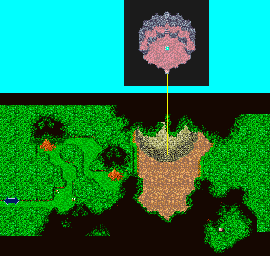 Thumbnail for a map of Tycoon Meteorite for the GBA game Final Fantasy V Advance.