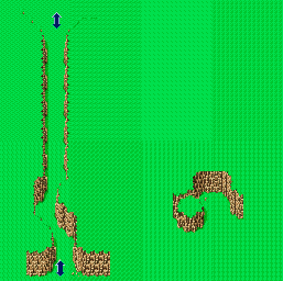 Thumbnail for a map of Western Valley for the GBA game Final Fantasy V Advance.