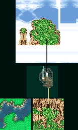 Thumbnail for a map of Baren Falls for the GBA game Final Fantasy VI Advance.