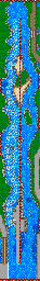 Thumbnail for a map of Aqua Area 4: Rapid Cave for the GBA game Gadget Racers.