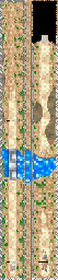 Thumbnail for a map of Nature Area 9: Event Desert for the GBA game Gadget Racers.