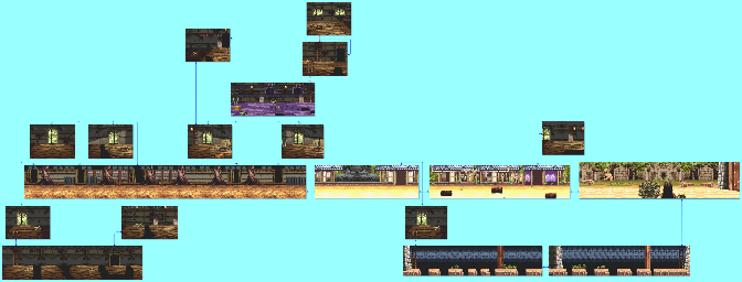 Thumbnail for a map of Stage 1: The Deathtoll Rises for the GBA game Gekido Advance: Kintaro's Revenge.