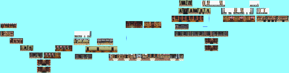 Thumbnail for a map of Stage 2: The Three Seals for the GBA game Gekido Advance: Kintaro's Revenge.