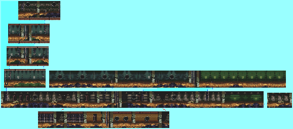 Thumbnail for a map of Stage 4: Searching For Koji for the GBA game Gekido Advance: Kintaro's Revenge.