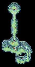 Thumbnail for a map of Kandorean Temple 2F for the GBA game Golden Sun: The Lost Age.