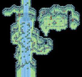 Thumbnail for a map of Kandorean Temple B2 for the GBA game Golden Sun: The Lost Age.