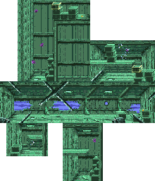 Thumbnail for a map of Shipwreck Level 2 for the GBA game The Little Mermaid: Magic In Two Kingdoms.