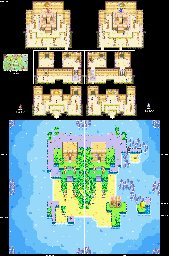 Thumbnail for a map of Beanbean Kingdom Oho Oasis for the GBA game Mario & Luigi: Superstar Saga.