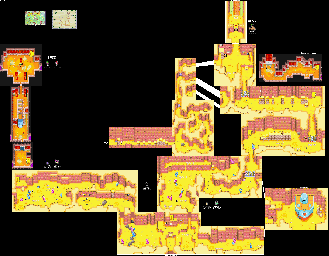 Thumbnail for a map of Beanbean Kingdom Teehee Valley for the GBA game Mario & Luigi: Superstar Saga.