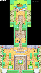 Thumbnail for a map of Mushroom Kingdom Toadtown Square for the GBA game Mario & Luigi: Superstar Saga.