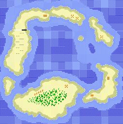 Thumbnail for a map of Extra Lightning Cup Koopa Beach 1 for the GBA game Mario Kart: Super Circuit.