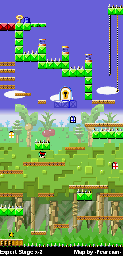 Thumbnail for a map of Expert x-2 for the GBA game Mario Vs. Donkey Kong.