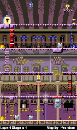 Thumbnail for a map of Expert x-4 for the GBA game Mario Vs. Donkey Kong.