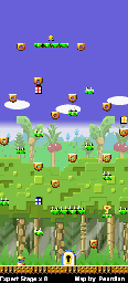 Thumbnail for a map of Expert x-8 for the GBA game Mario Vs. Donkey Kong.