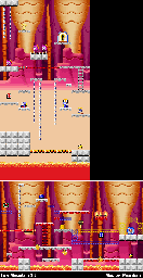 Thumbnail for a map of Fire Mountain 3-3 for the GBA game Mario Vs. Donkey Kong.