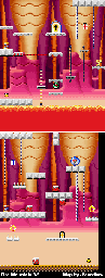 Thumbnail for a map of Fire Mountain 3-5 for the GBA game Mario Vs. Donkey Kong.